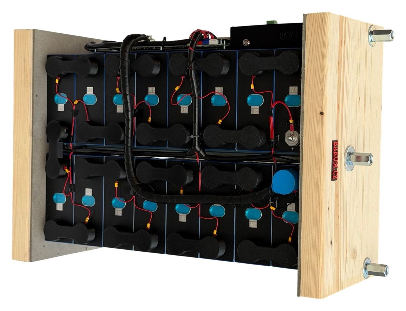 Cells, cabling and BMS