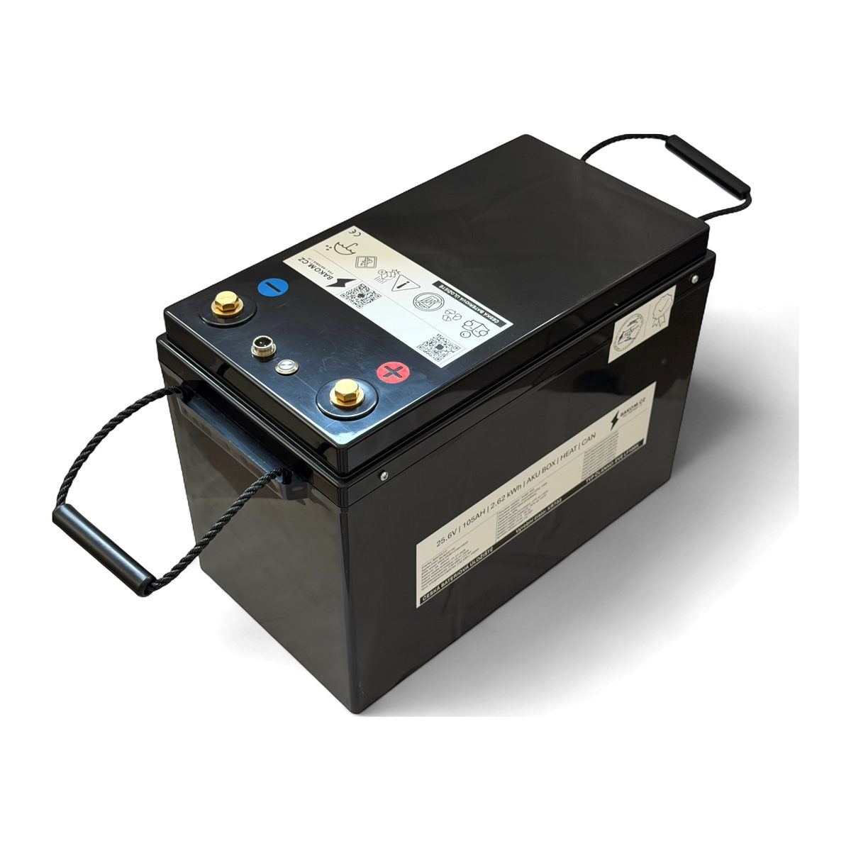 BK262AT-HC — 25.6 V / 105 Ah AkuBox with heating