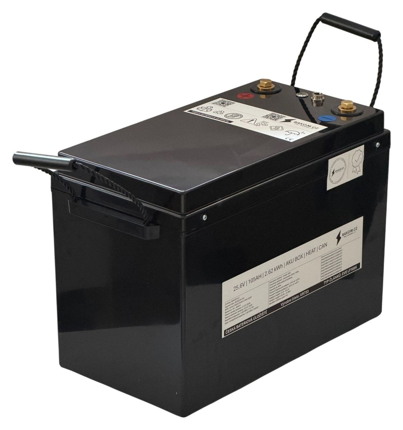 Lid and side label